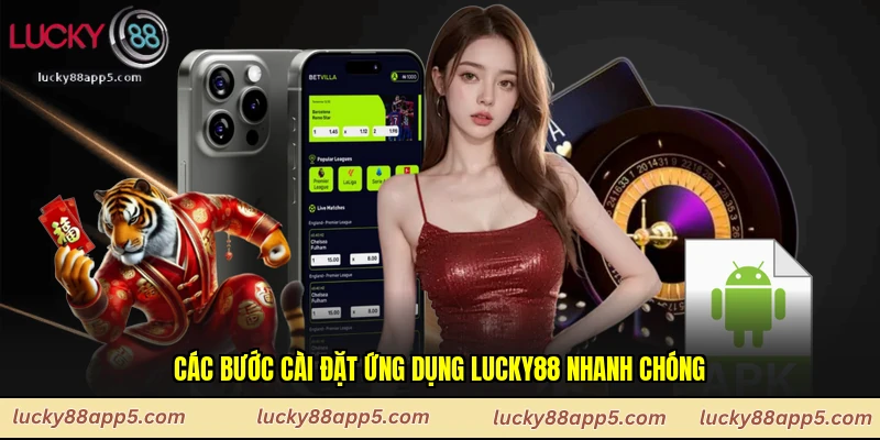 Các bước cài đặt ứng dụng Lucky88 nhanh chóng