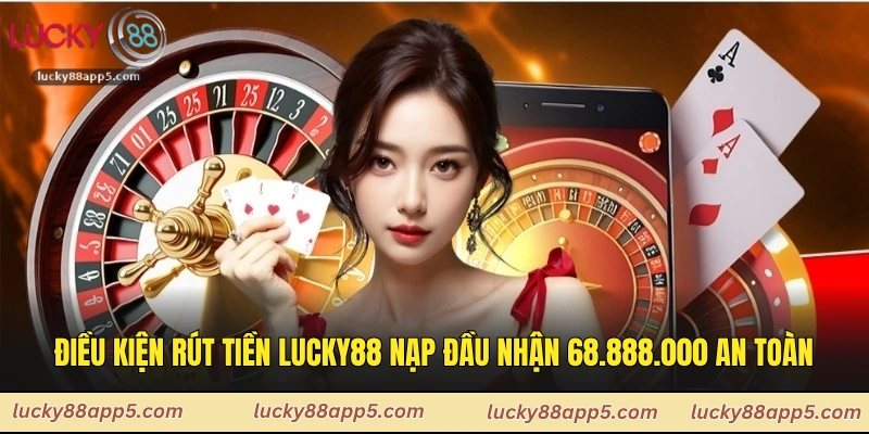 Điều kiện rút tiền Lucky88 nạp đầu nhận 68.888.000 an toàn