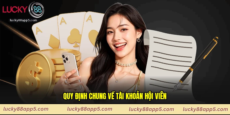 Quy định chung về tài khoản hội viên