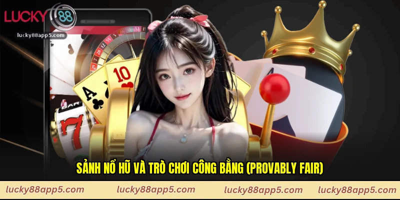 Sảnh Nổ Hũ và Trò Chơi Công Bằng (Provably Fair)